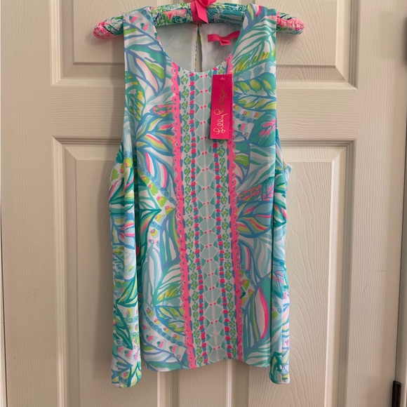 Lilly Pulitzer Maraca My World Lyle Top XL NWT - Picture 4 of 8